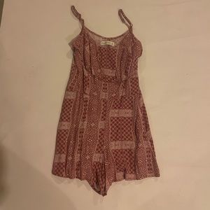 Abercrombie and Fitch casual girls ruffled romper